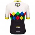 Herren Santini UCI Gravel Weltmeisterschaft trikot Flandern 2024-Schwarz
