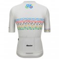 Herren Zurich 2024 Santini UCI Masters Weltmeister trikot-Grau