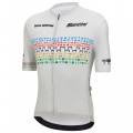Herren Zurich 2024 Santini UCI Masters Weltmeister trikot-Grau