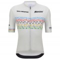Herren Zurich 2024 Santini UCI Masters Weltmeister trikot-Grau