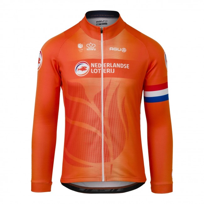 Herren Hollandisch Nationalen Agu langarmtrikot 2024 Herren Hollandisch Nationalen Agu langarmtrikot 2024