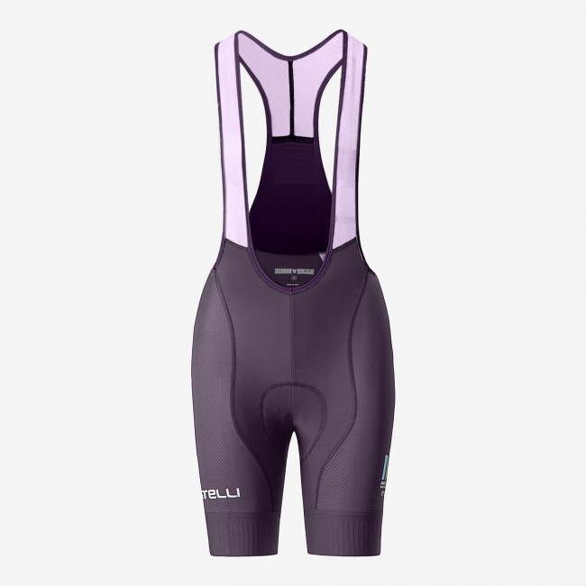Damen Maratona Dles Dolomites-Enel 2024 frau kurz tragerhose Damen Maratona Dles Dolomites-Enel 2024 frau kurz tragerhose