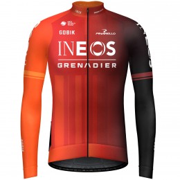 Herren Gobik Ineos Grenadiers 2024 Hyder langarm trikot