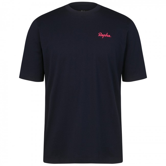 Herren T-Shirt Rapha Logo-Blau Herren T-Shirt Rapha Logo-Blau