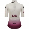 Damen Tour de France 2024 Fan Line Weisse frau trikot