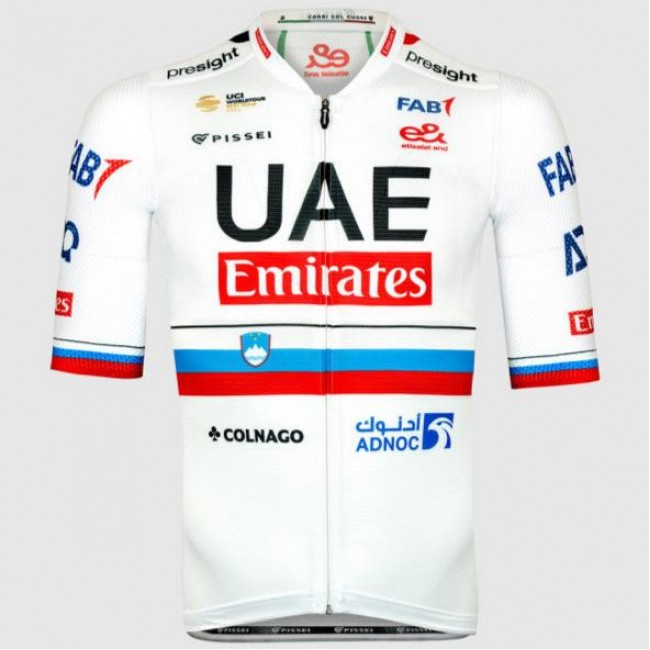 Herren Pissei Team UAE 2024 Magistrale Trikot-Slowenischer Meister Herren Pissei Team UAE 2024 Magistrale Trikot-Slowenischer Meister