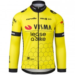 Herren Langärmeliges Trikot Agu Team Visma Lease a bike 2024