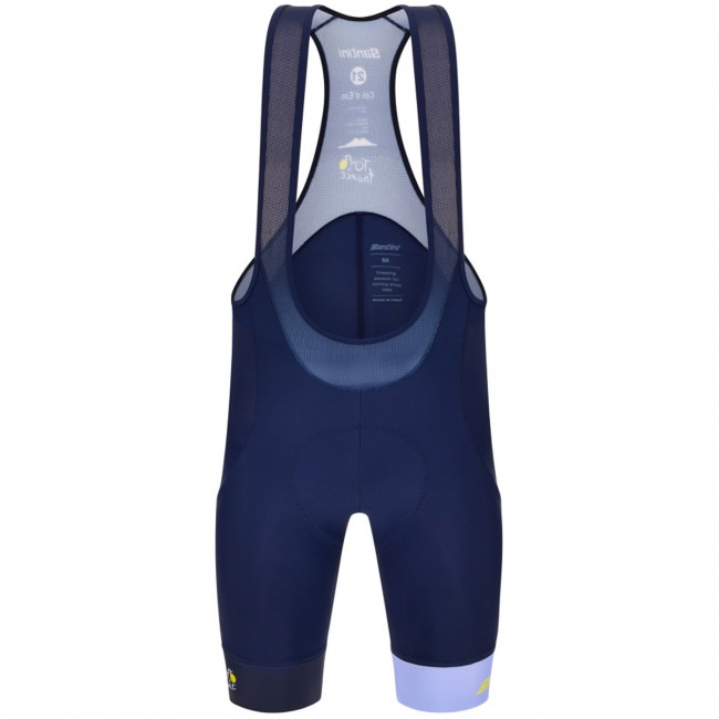 Herren Latzhosen Santini Tour de France 2024-Hübsch Herren Latzhosen Santini Tour de France 2024-Hübsch