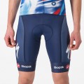 Herren Castelli Soudal Quick-Step 2024 Competizione kurz tragerhose