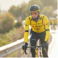 Herren Team Visma Lease a bike 2025 Wind weste