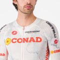 Herren Weiße Trikot Giro d'Italia 2025 Race 8S