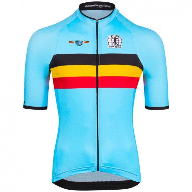 Herren Bioracer Belgischen Nationalen 2025 Icon Classic trikot Herren Bioracer Belgischen Nationalen 2025 Icon Classic trikot