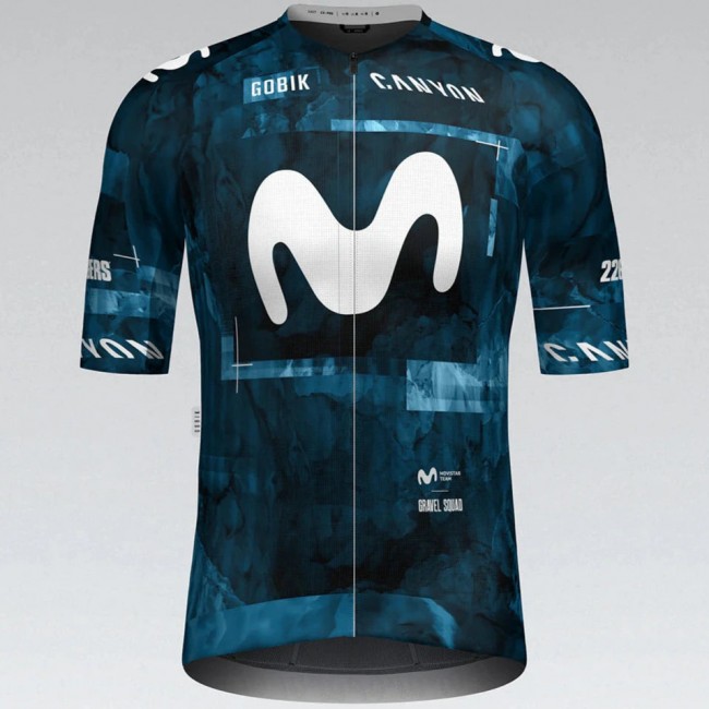 Herren Gobik Movistar Team Gravel Squad 2025 Cx Pro 4.0 trikot Herren Gobik Movistar Team Gravel Squad 2025 Cx Pro 4.0 trikot
