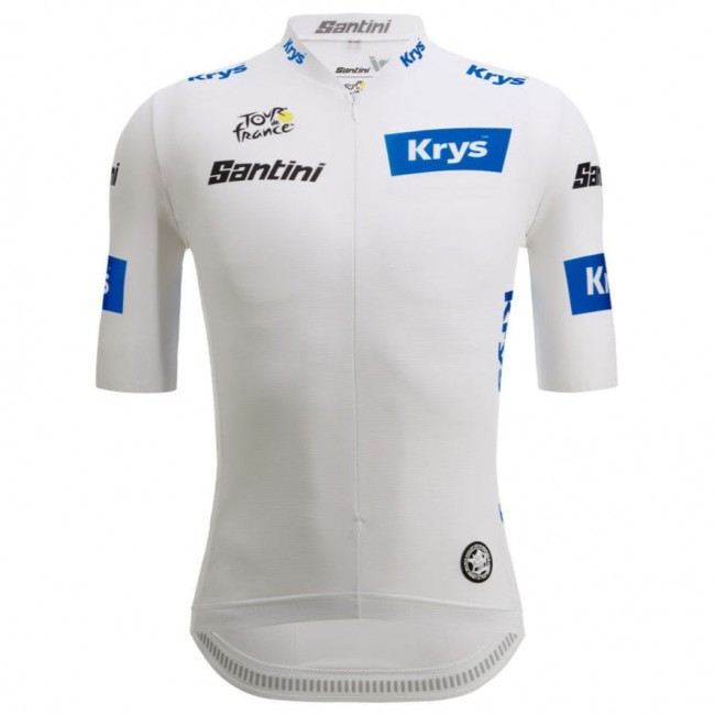 Herren Weiße Trikot Tour de France 2025 Offiziell Herren Weiße Trikot Tour de France 2025 Offiziell
