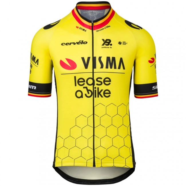 Herren Team Visma Lease a bike 2025 trikot-Wout Van Aert Herren Team Visma Lease a bike 2025 trikot-Wout Van Aert