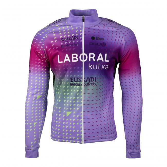 Herren Agu Laboral Kutxa-Fondacion Euskadi 2025 langarmtrikot Herren Agu Laboral Kutxa-Fondacion Euskadi 2025 langarmtrikot