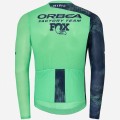 Herren Hiru Orbea Factory Team 2025 Lab Aero langarm trikot
