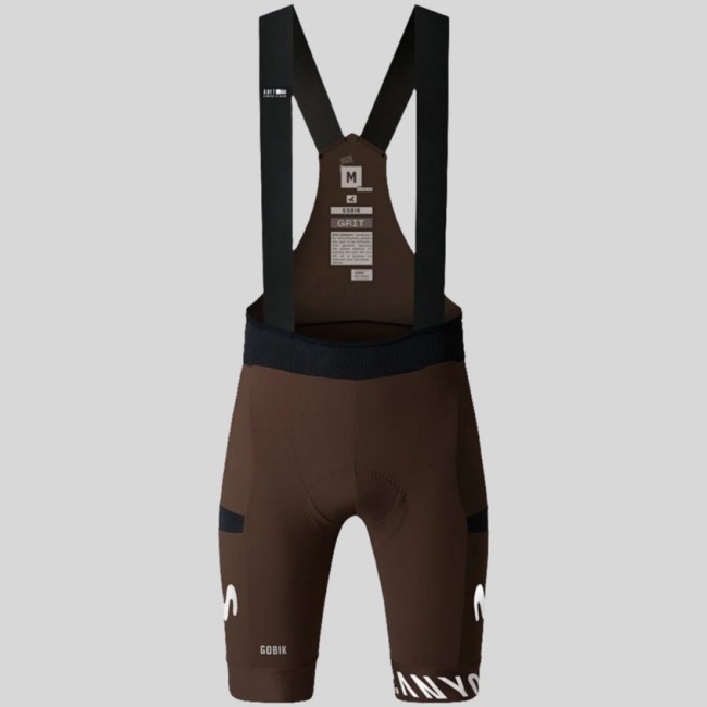 Herren Gobik Movistar Team Gravel Squad 2025 Grit 2.0 trägerhose Herren Gobik Movistar Team Gravel Squad 2025 Grit 2.0 trägerhose