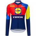 Herren Santini Lidl Trek 2025 langarm trikot