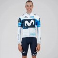 Herren Gobik Movistar 2025 Hyder langarm trikot Herren Gobik Movistar 2025 Hyder langarm trikot