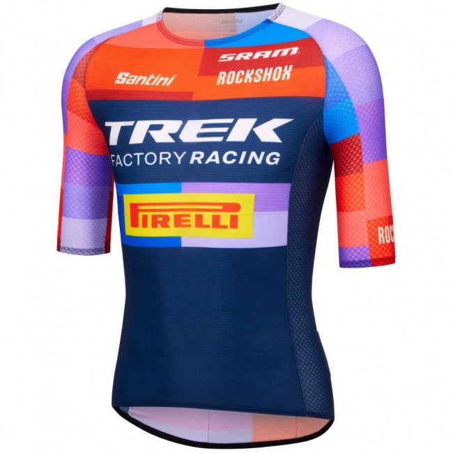 Herren Santini Trek Factory Racing 2025 XC trikot Herren Santini Trek Factory Racing 2025 XC trikot
