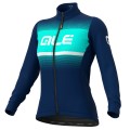 Alé BLEND LADY Radtrikot Damen langarm blau/türkis Alé BLEND LADY Radtrikot Damen langarm blau/türkis