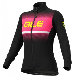 Alé BLEND LADY Radtrikot Damen langarm schwarz/neonpink Alé BLEND LADY Radtrikot Damen langarm schwarz/neonpink