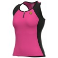 ALE COLOR BLOCK LADY TOP Radtrikot Damen ärmellos pink E22 ALE COLOR BLOCK LADY TOP Radtrikot Damen ärmellos pink E22