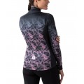 ALE PYRAMID Damen Winter Fahrradjacke schwarz/pink