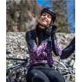 ALE PYRAMID Damen Winter Fahrradjacke schwarz/pink