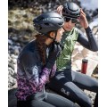 ALE PYRAMID Damen Winter Fahrradjacke schwarz/pink
