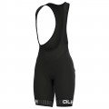 ALE TRAGUARDO Trägerhose Damen kurz schwarz/weiß