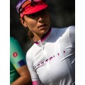 Damen Radsport-Set (Radtrikot GRADIENT+Radhose VELOCISSIMA 2) weiß/schwarz