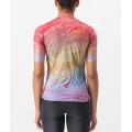 MARMO Radtrikot Damen kurzarm pink-lila (multicolor violet mist) MARMO Radtrikot Damen kurzarm pink-lila (multicolor violet mist)