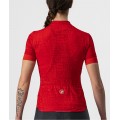 Promessa Jacquard Radtrikot Damen kurzarm rot Promessa Jacquard Radtrikot Damen kurzarm rot