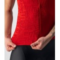 Promessa Jacquard Radtrikot Damen kurzarm rot Promessa Jacquard Radtrikot Damen kurzarm rot