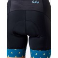 Liv BELIV Radhose Damen kurz schwarz/blau Liv BELIV Radhose Damen kurz schwarz/blau