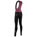 Road Wr Lady Bib Tight Trägerhose Damen lang schwarz (I21-4000)