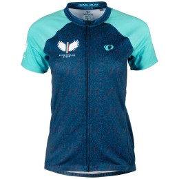 CLASSIC Stilfser Joch Radtrikot Damen kurzarm blau