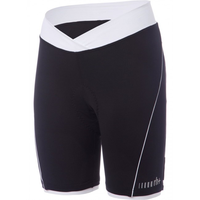 Pista W Radhose Damen kurz schwarz/weiß Pista W Radhose Damen kurz schwarz/weiß