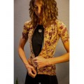 ESCAPE SUPERGIARA Radtrikot Damen kurzarm gold ESCAPE SUPERGIARA Radtrikot Damen kurzarm gold
