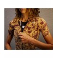 ESCAPE SUPERGIARA Radtrikot Damen kurzarm gold ESCAPE SUPERGIARA Radtrikot Damen kurzarm gold