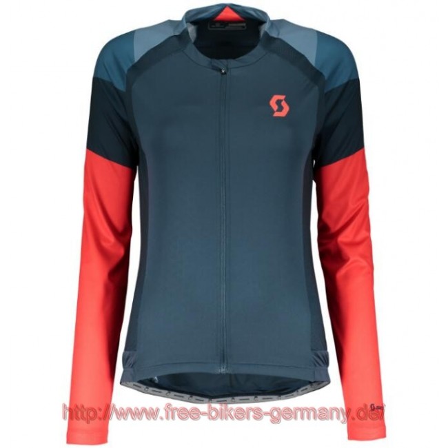 2018 Scott ENDURANCE 20 nightfall blau Damen Fahrradtrikot Langarm 2018 Scott ENDURANCE 20 nightfall blau Damen Fahrradtrikot Langarm