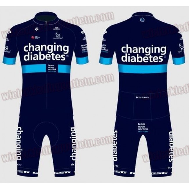 Novo Nordisk 2018 Radbekleidung Satz Trikot Kurzarm+Trägerhosen S Novo Nordisk 2018 Radbekleidung Satz Trikot Kurzarm+Trägerhosen S