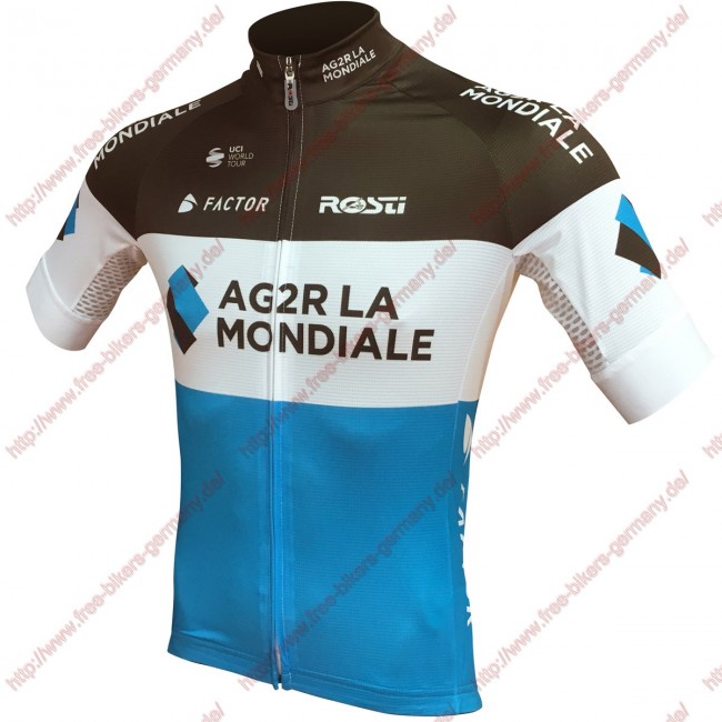 Radsport Ag2r La Mondiale 2018 Team Trikot Radsport Ag2r La Mondiale 2018 Team Trikot