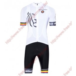 Radsport Bioracer Van Vlaanderen Weiß schwarz 2018 Radbekleidung Satz Trikot Kurzarm+Trägerh Radsport Bioracer Van Vlaanderen Weiß schwarz 2018 Radbekleidung Satz Trikot Kurzarm+Trägerh