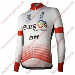 Radsport Burgos BH Pro Team 2018 Trikot Langarm Radsport Burgos BH Pro Team 2018 Trikot Langarm