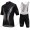 Radsport Colnago Master Pissei schwarz grau Radbekleidung Satz Trikot Kurzarm+Trägerh