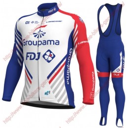Radsport Groupama Fdj 2018 Pro Fahrradbekleidung Trikot Langarm+Lang Tr Radsport Groupama Fdj 2018 Pro Fahrradbekleidung Trikot Langarm+Lang Tr