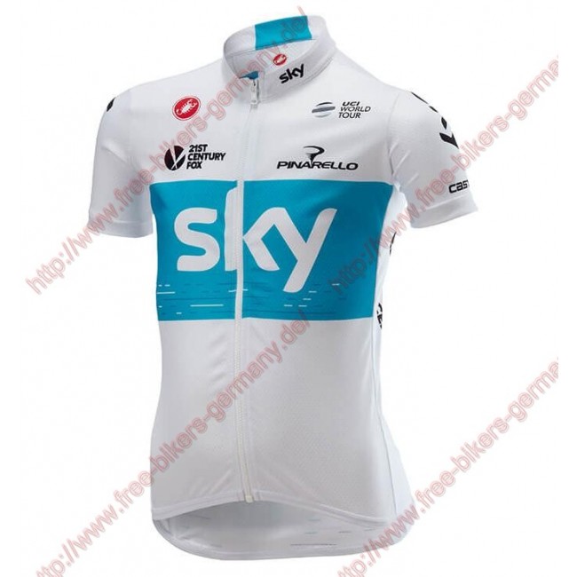 Radsport TEAM SKY 2018 Kinder Trikot Kurzarm Radsport TEAM SKY 2018 Kinder Trikot Kurzarm